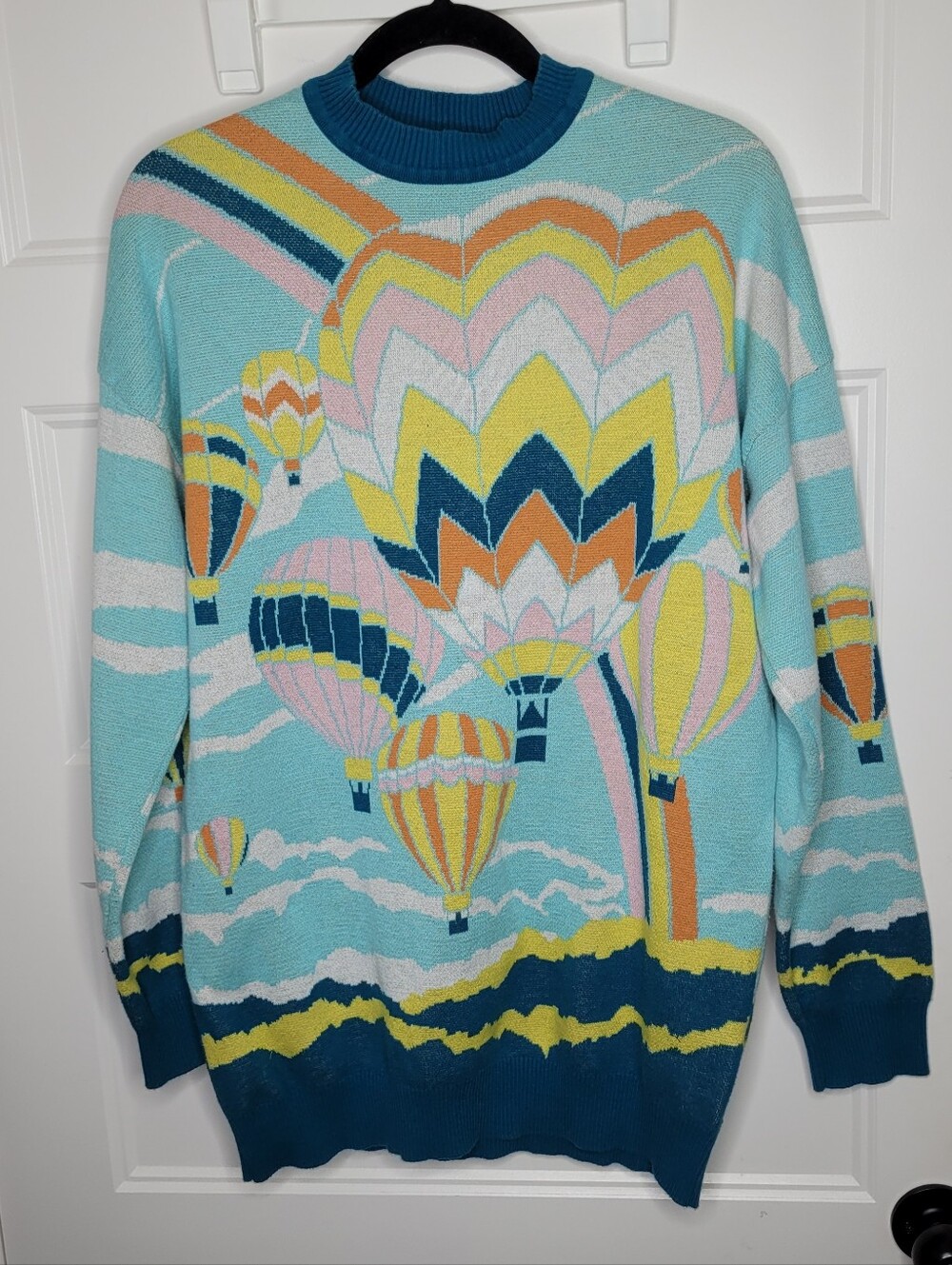 Current Mood "Bird's Eye View" knit oversized sweater from Dolls Kill Size S